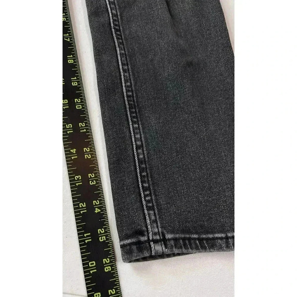 Everlane The High Rise Straight Leg Jeans Women's Size 23 Gray Wash - Picture 8 of 8